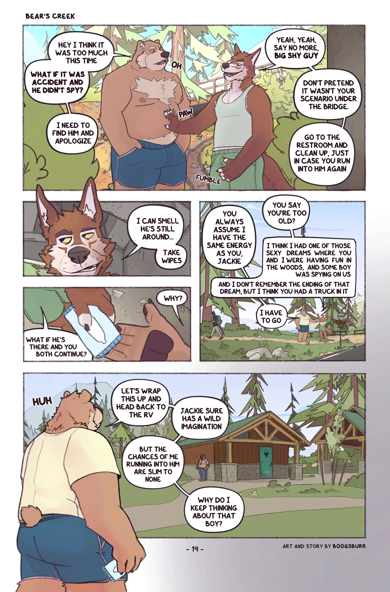 Bear's Creek porn comic picture 14