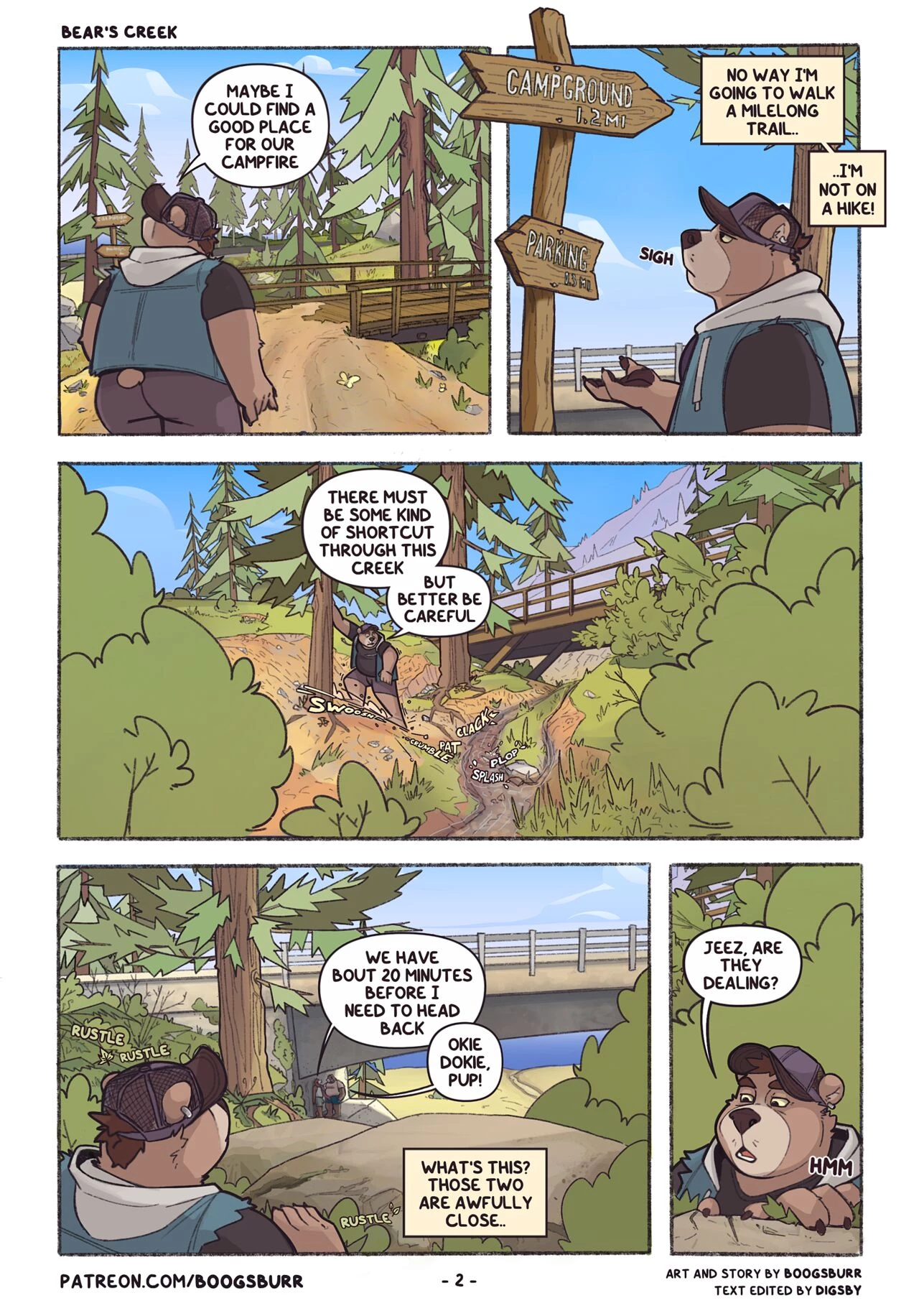 Bear's Creek porn comic picture 2