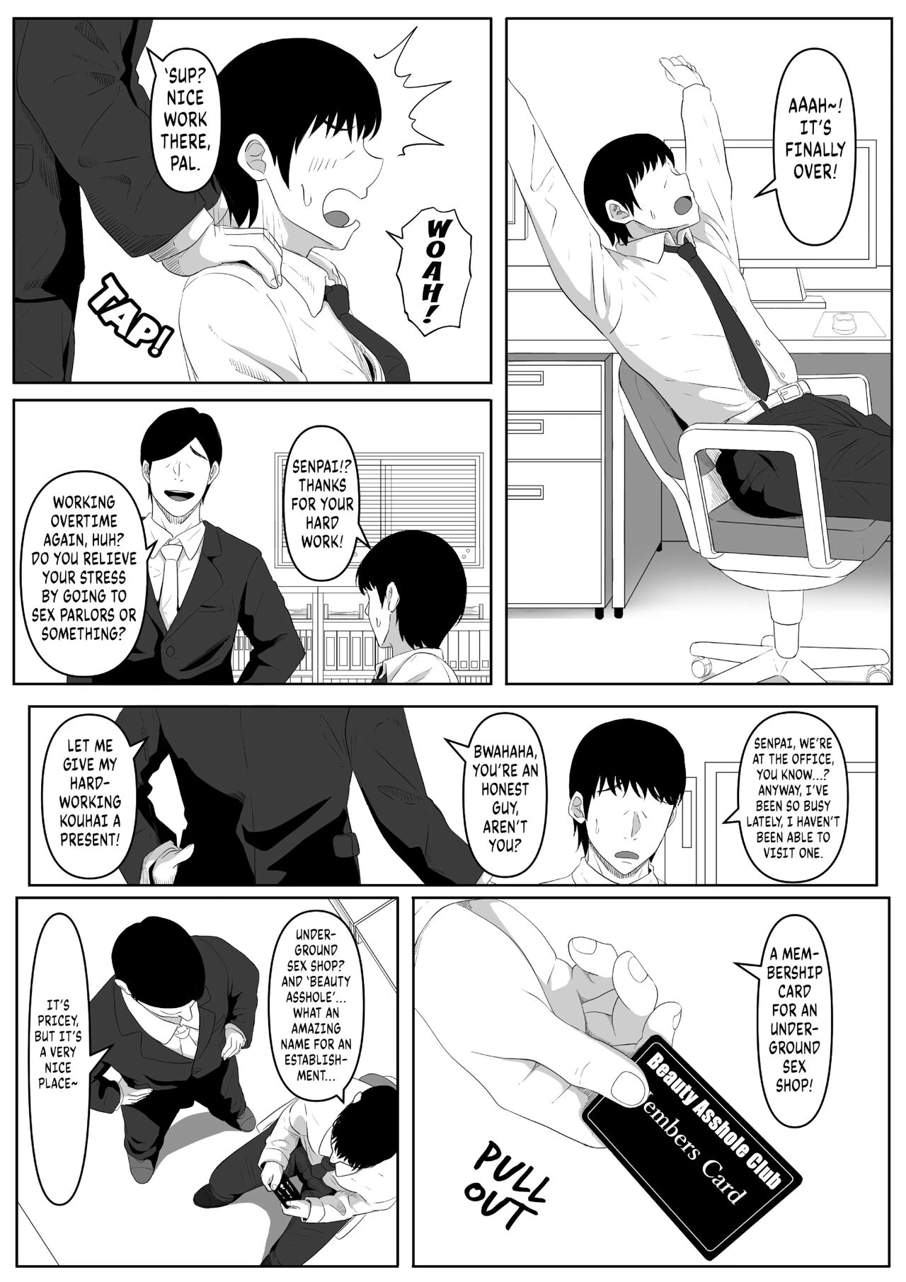 Beautiful Asshole Club | Shiriana Benjo porn comic picture 2