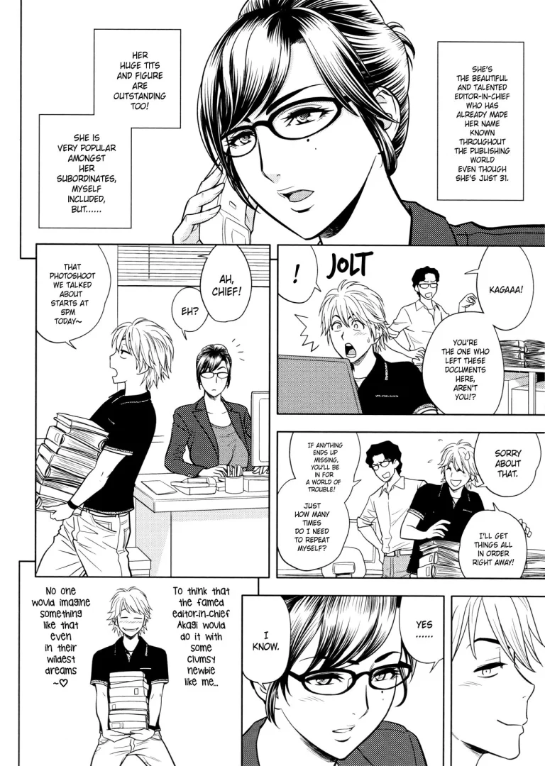 Beautiful Editor-in-Chief's Secret | Bijin Henshuu-chou no Himitsu porn comic picture 89