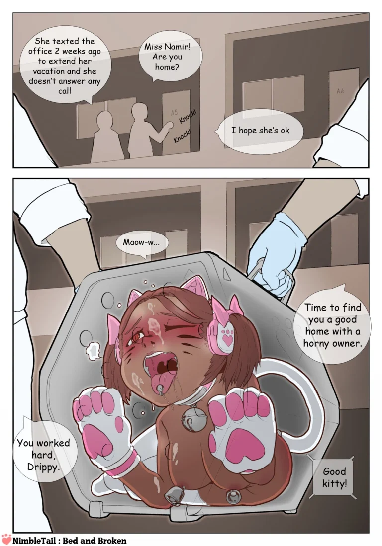 Bed and Broken porn comic picture 12