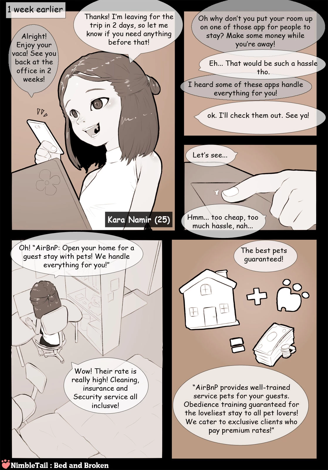 Bed and Broken porn comic picture 2