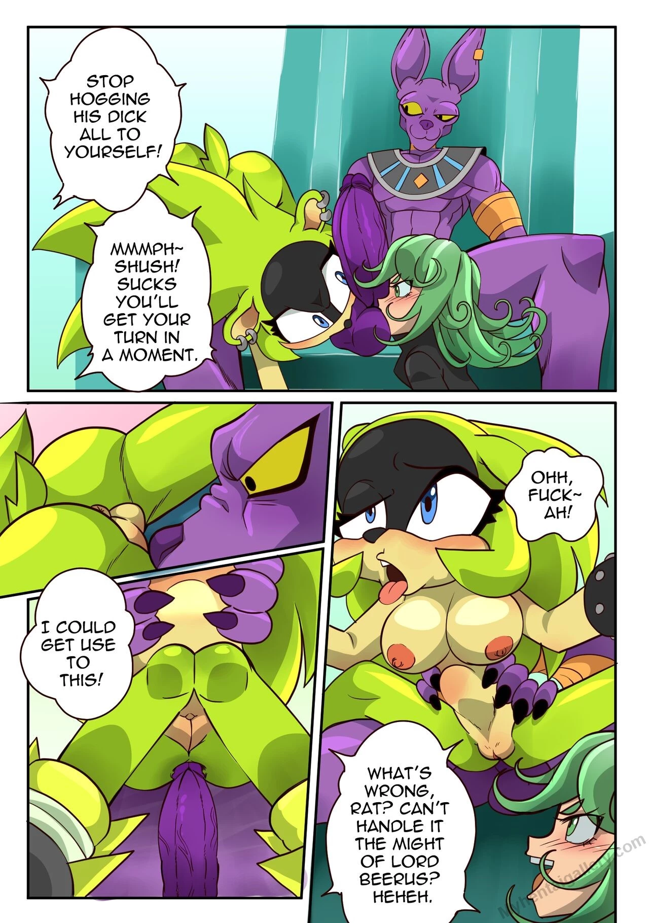 Beerus In The Multiverse porn comic picture 1