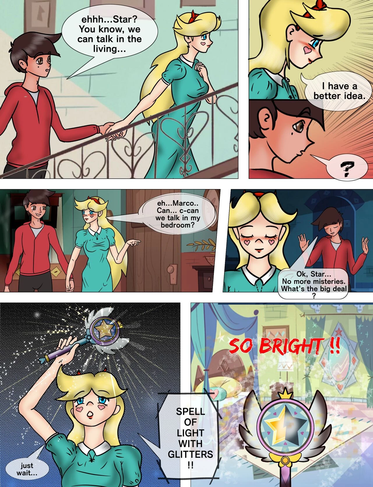 Before I leave: a starco fan comic porn comic picture 10
