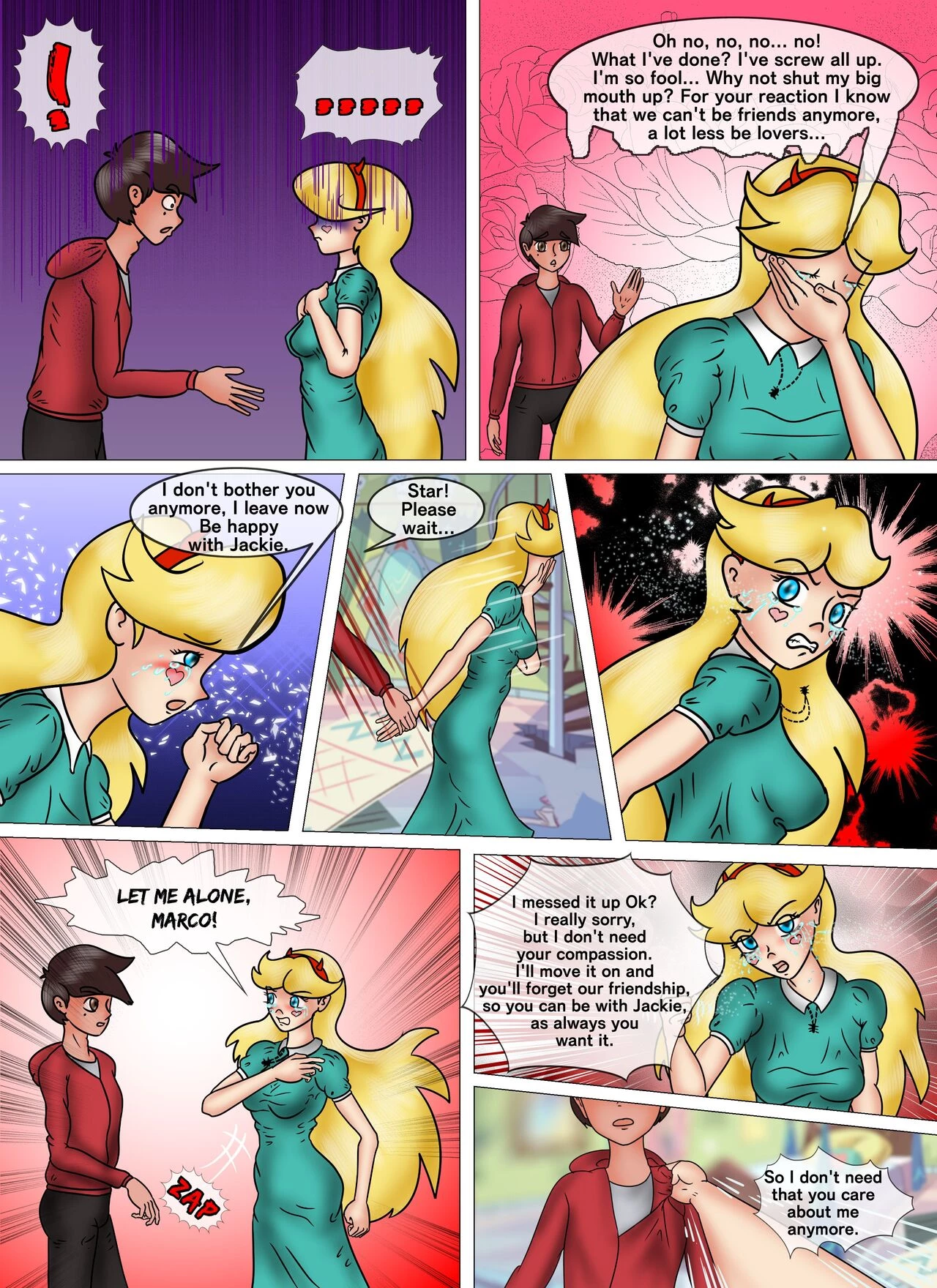 Before I leave: a starco fan comic porn comic picture 13