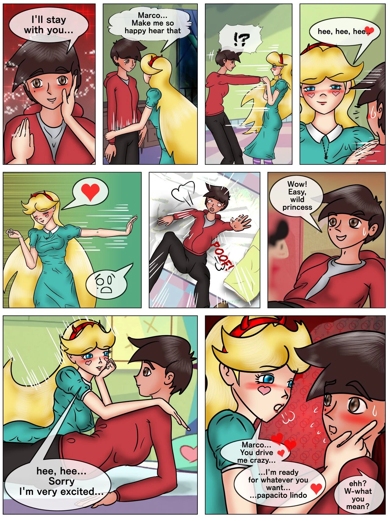Before I leave: a starco fan comic porn comic picture 18