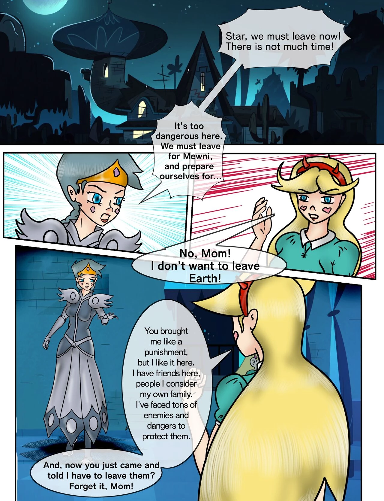 Before I leave: a starco fan comic porn comic picture 2