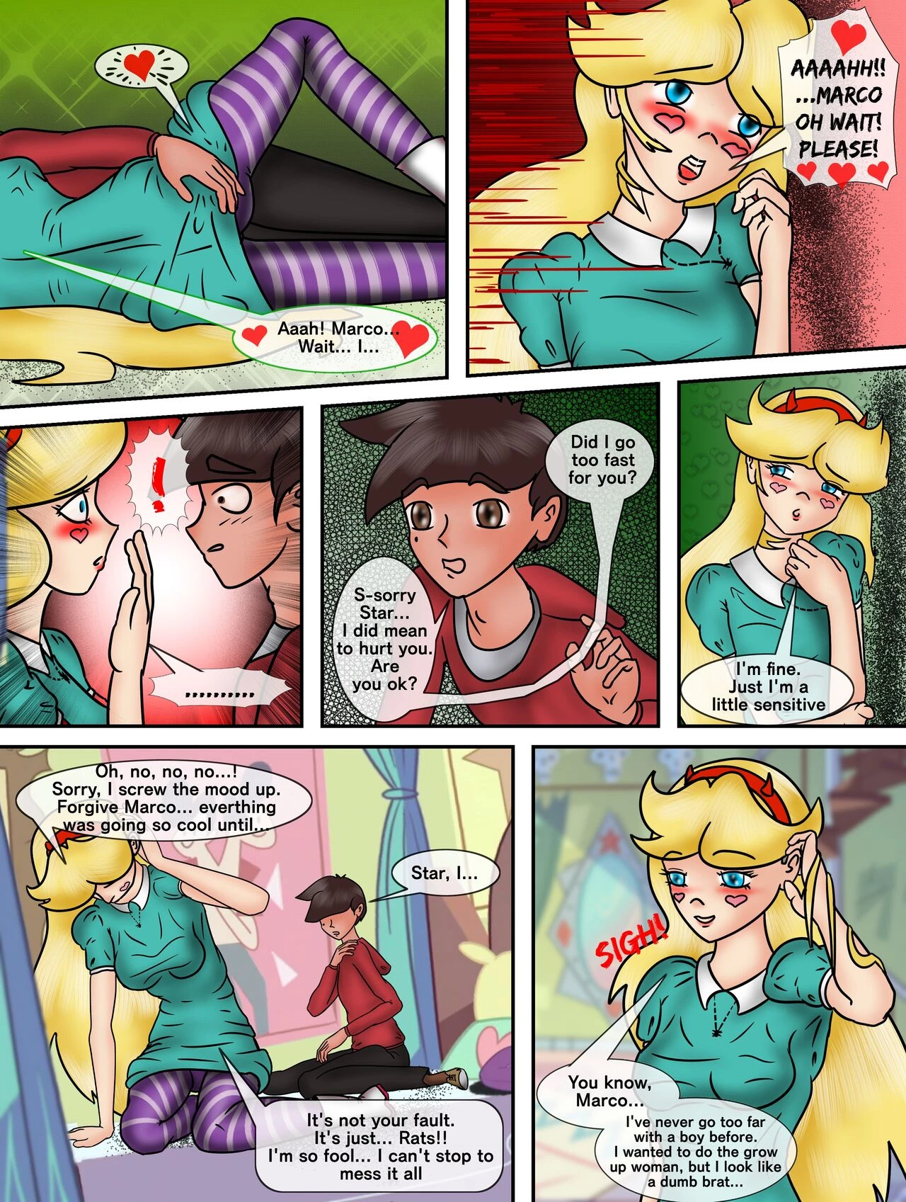 Before I leave: a starco fan comic porn comic picture 20