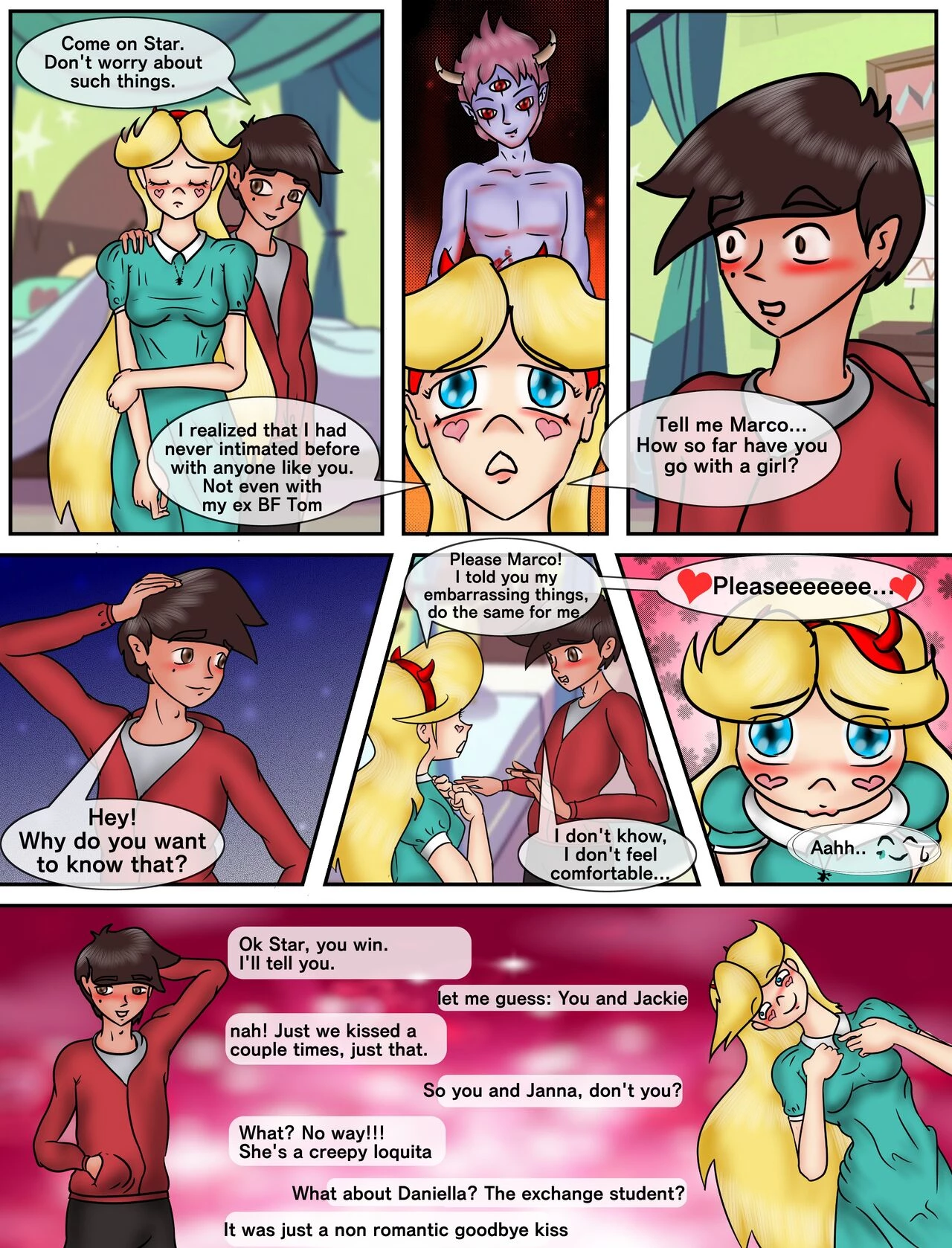 Before I leave: a starco fan comic porn comic picture 21