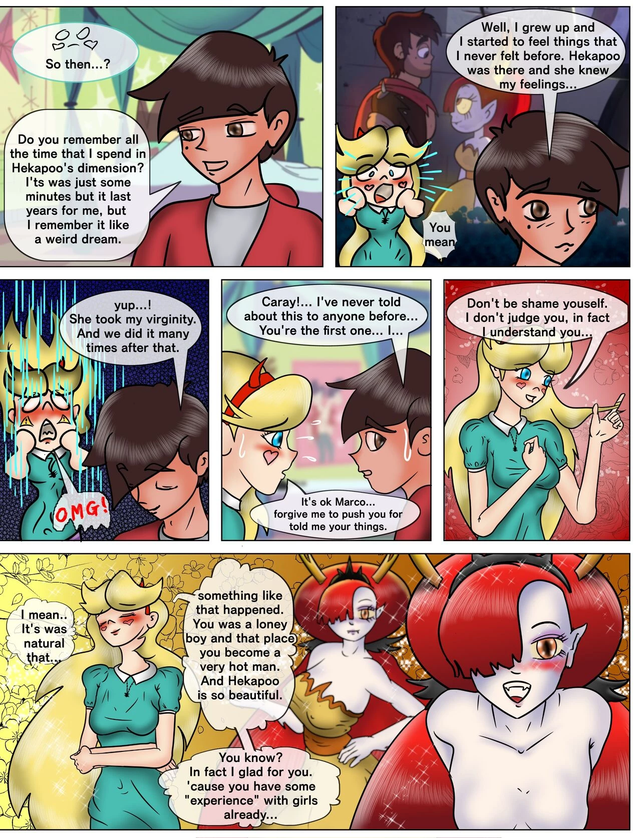 Before I leave: a starco fan comic porn comic picture 22