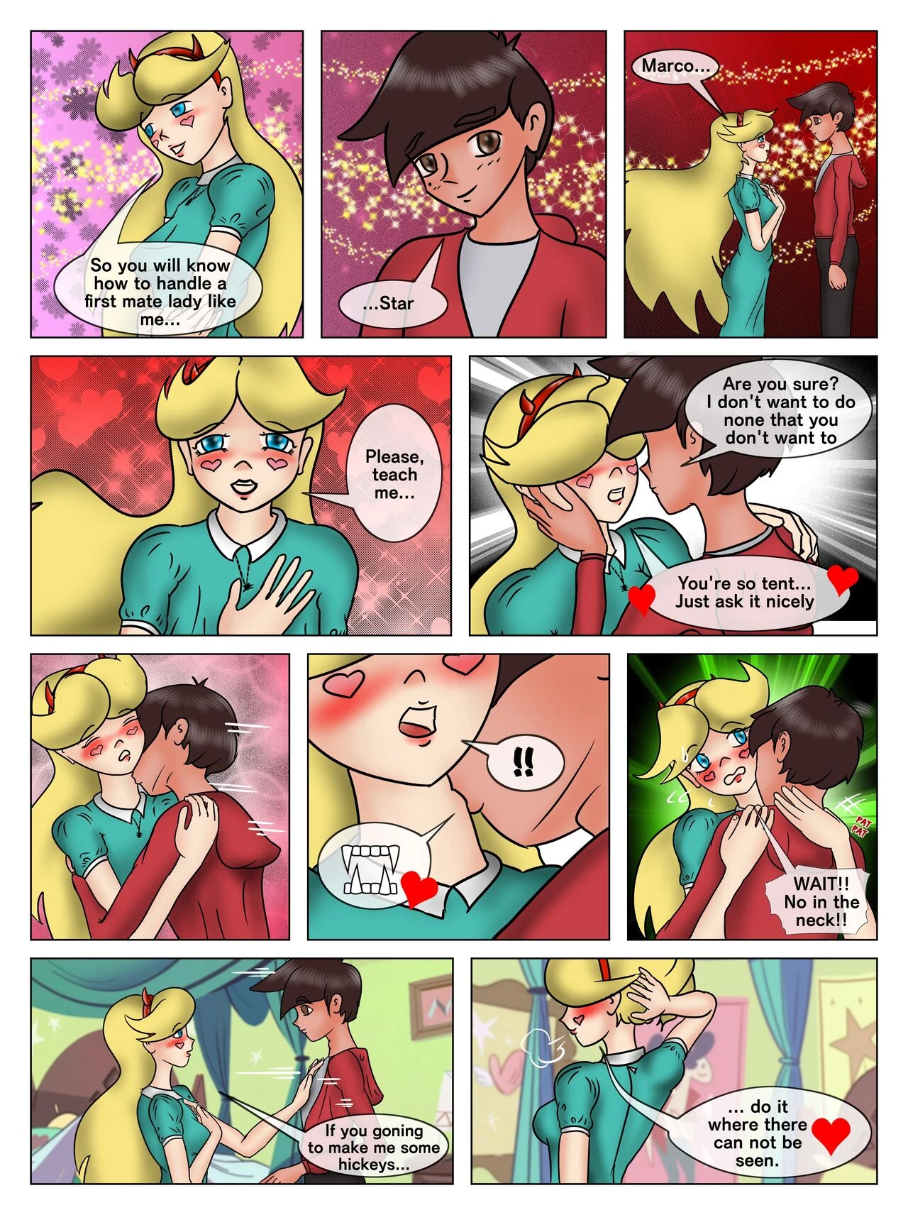 Before I leave: a starco fan comic porn comic picture 23