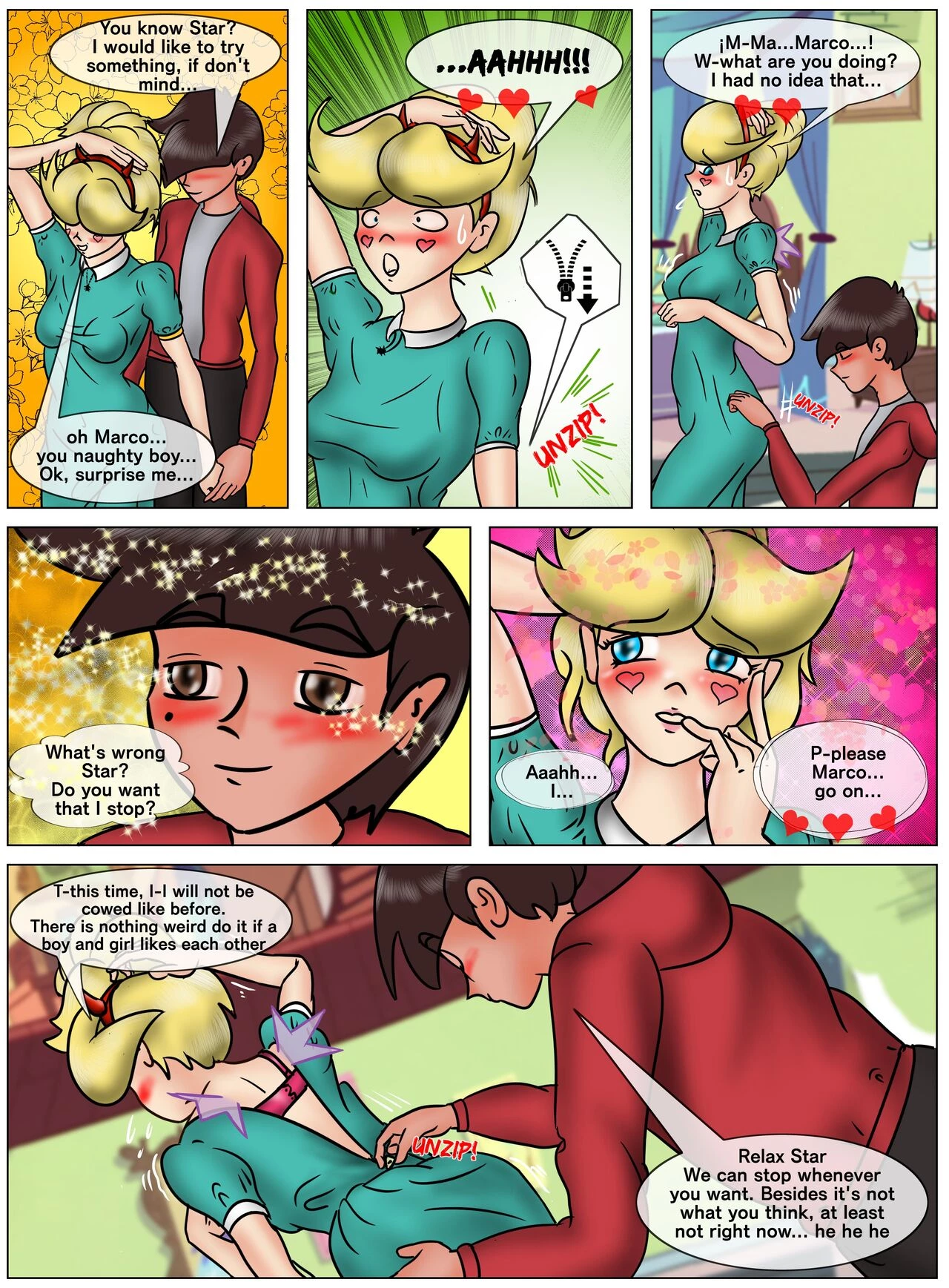 Before I leave: a starco fan comic porn comic picture 24