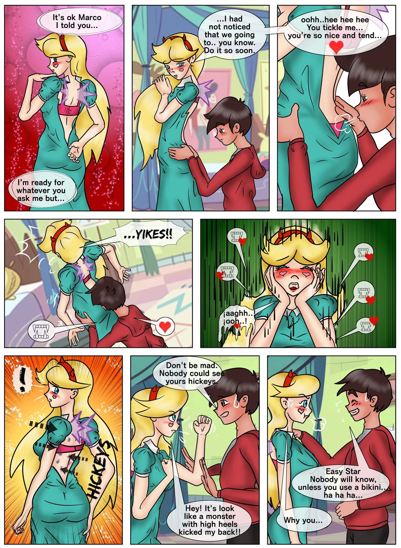 Before I leave: a starco fan comic porn comic picture 25
