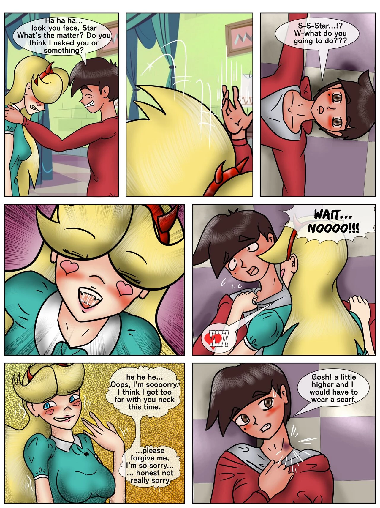 Before I leave: a starco fan comic porn comic picture 26
