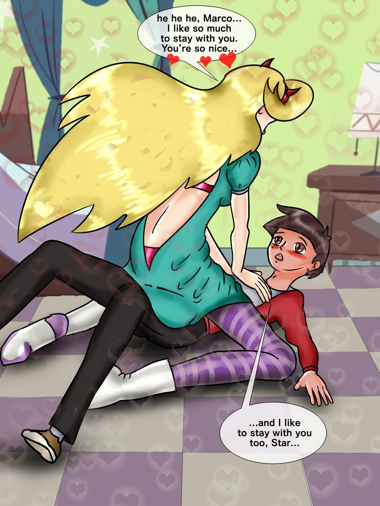 Before I leave: a starco fan comic porn comic picture 27