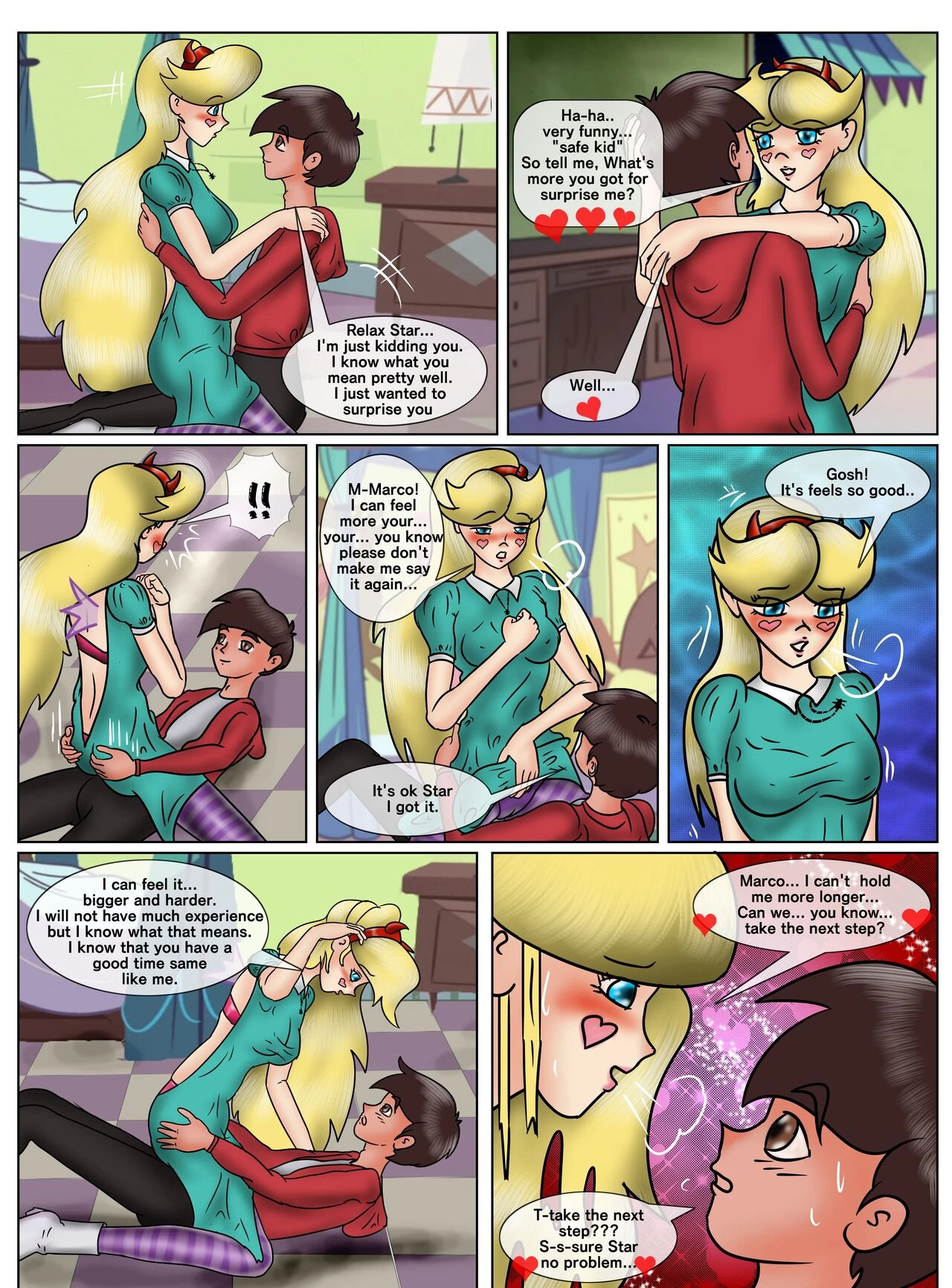Before I leave: a starco fan comic porn comic picture 29