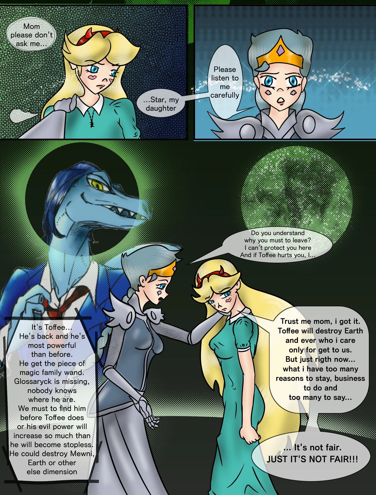Before I leave: a starco fan comic porn comic picture 3