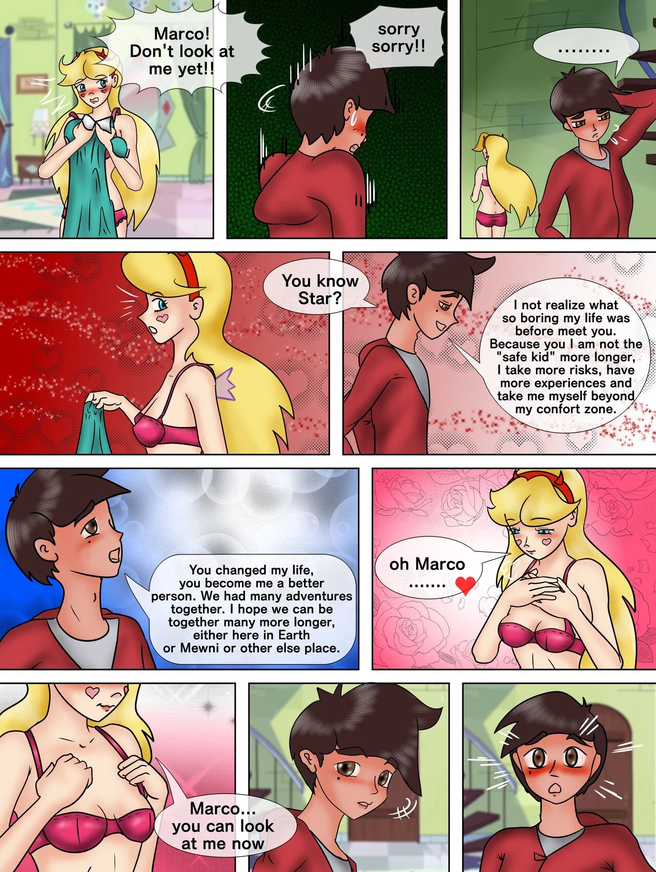Before I leave: a starco fan comic porn comic picture 31