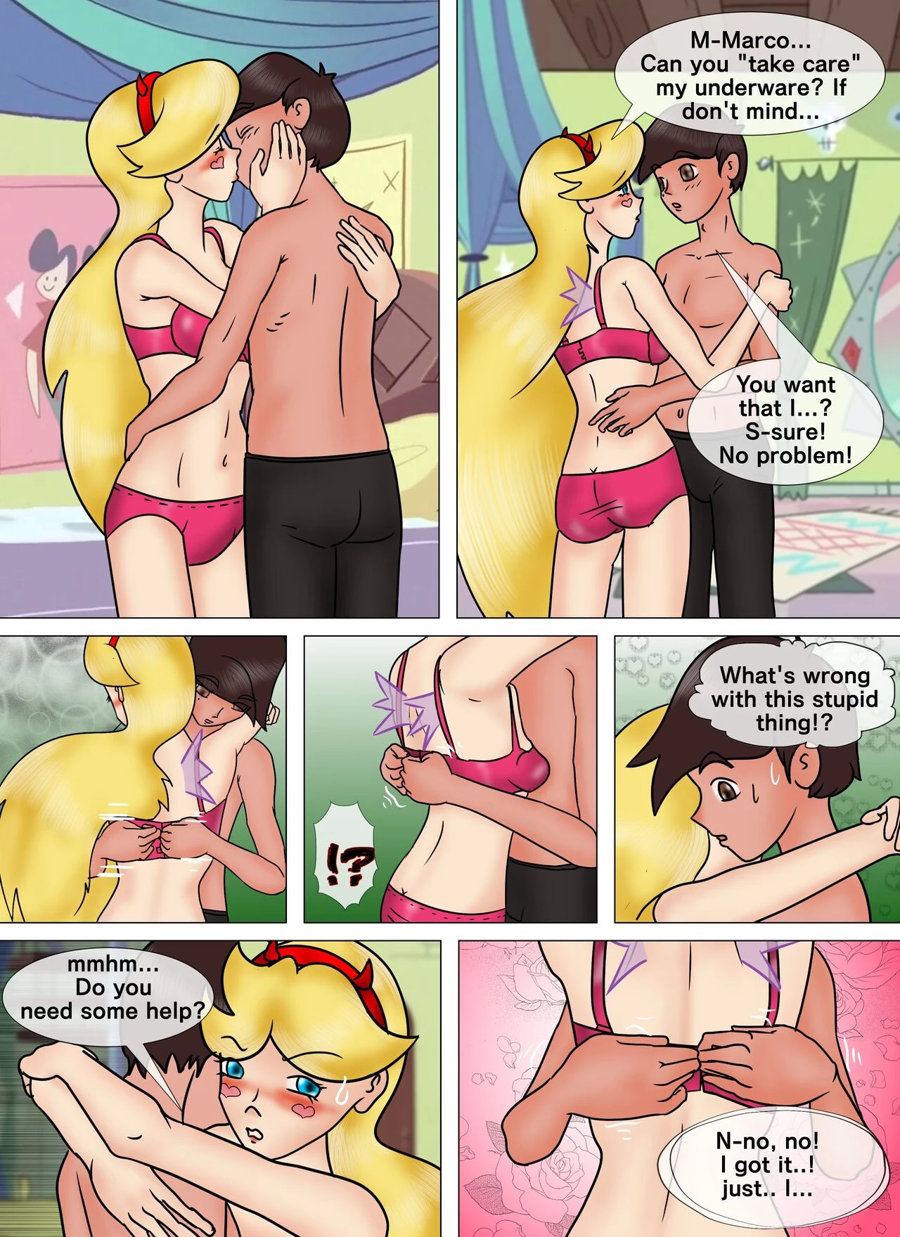 Before I leave: a starco fan comic porn comic picture 37