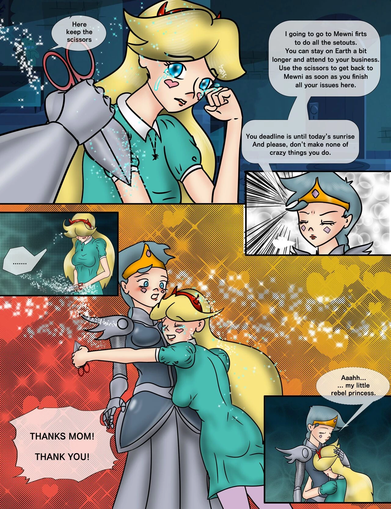 Before I leave: a starco fan comic porn comic picture 5