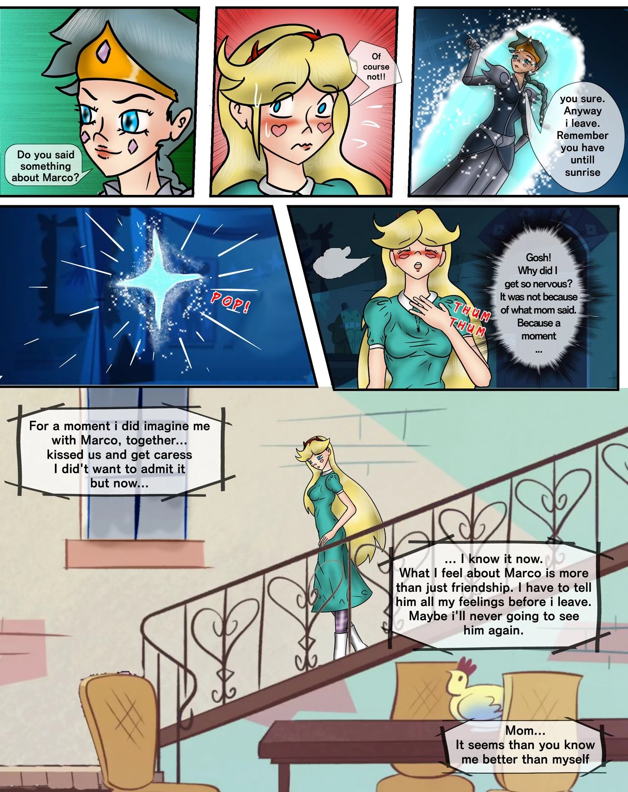 Before I leave: a starco fan comic porn comic picture 7