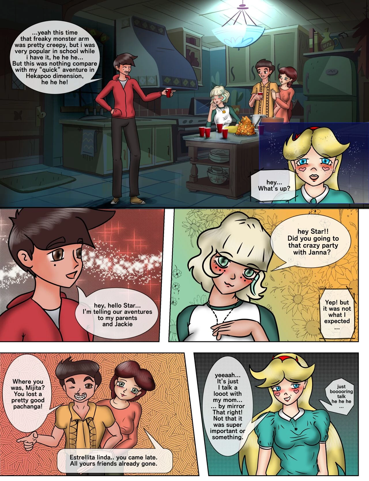 Before I leave: a starco fan comic porn comic picture 8