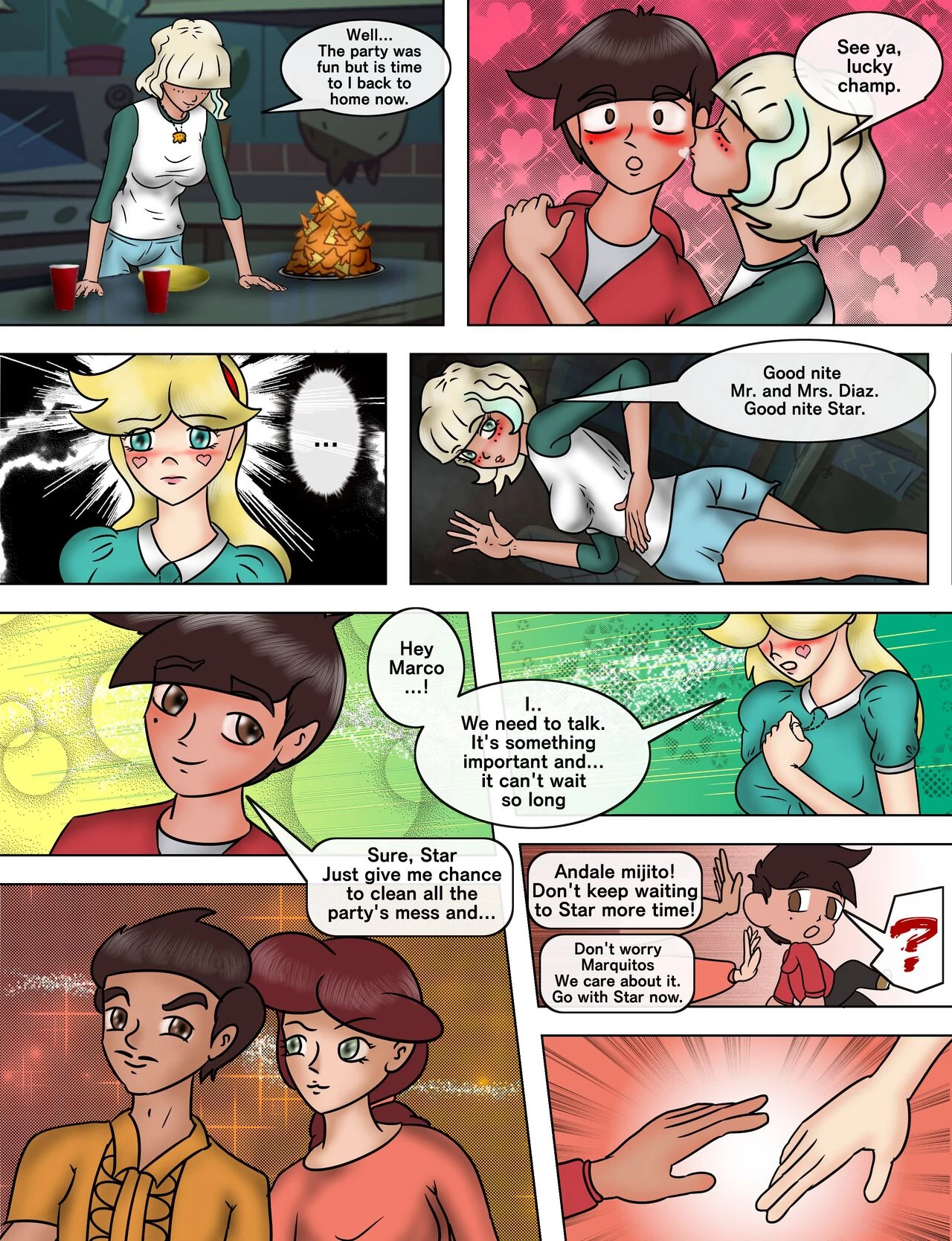 Before I leave: a starco fan comic porn comic picture 9