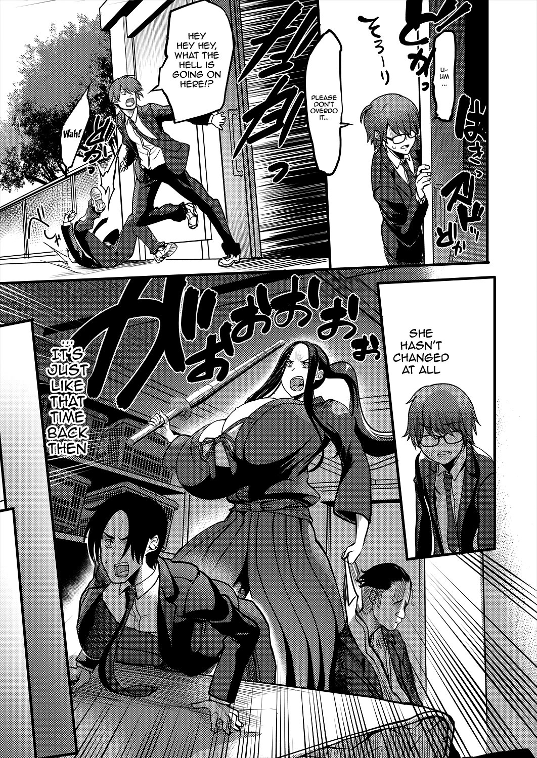 Being Made the Errand Boy of The Kendo Club ~ My Onee-san Wears Me Down ~| Pashirare Kendoubu ~Onee-san no Shigoki~ porn comic picture 7