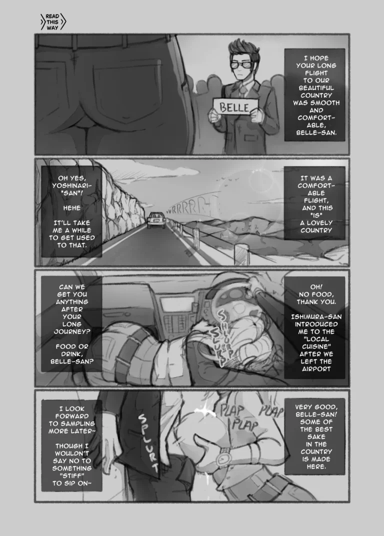 Belle's Interview porn comic picture 3