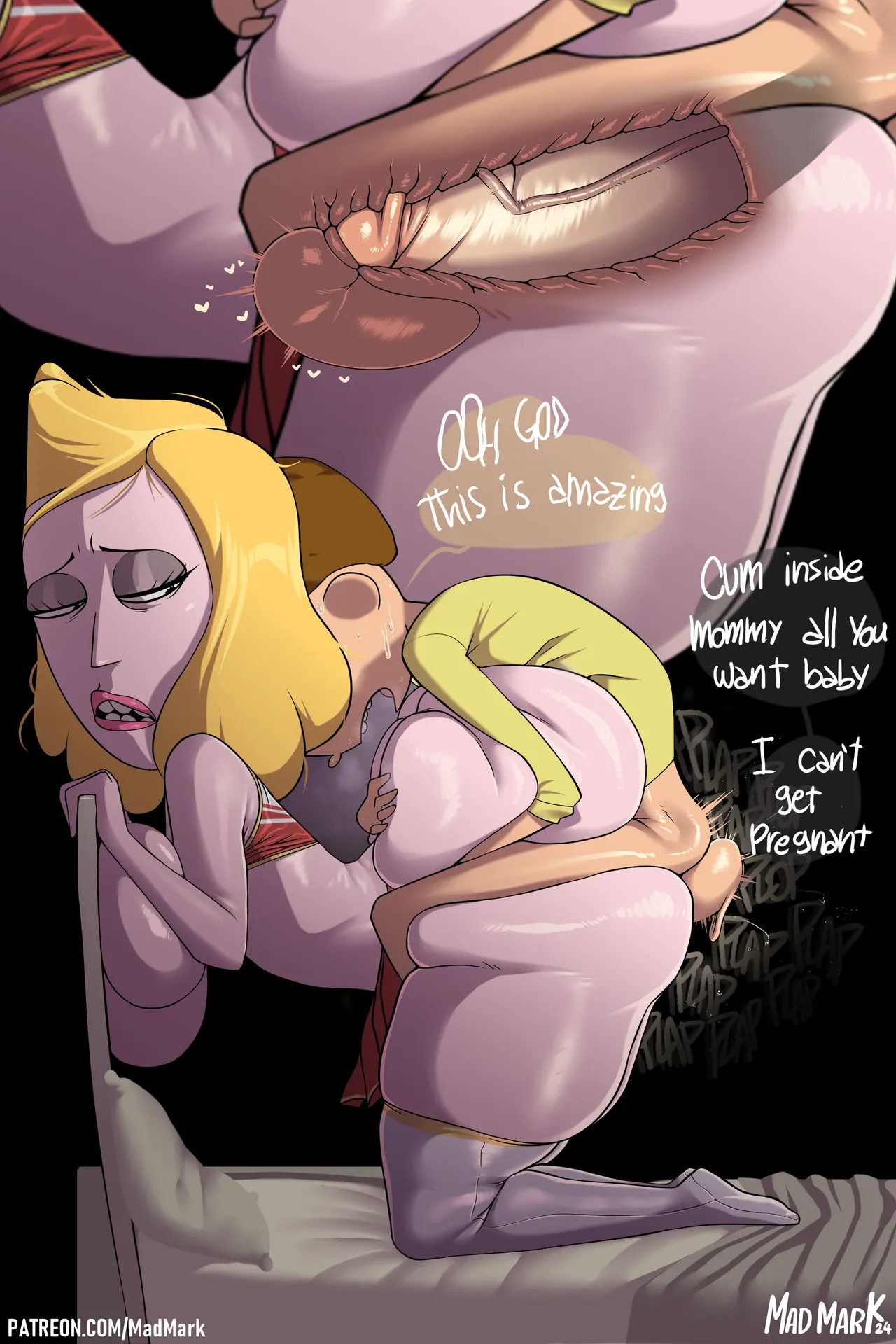 Beth & Morty porn comic picture 7