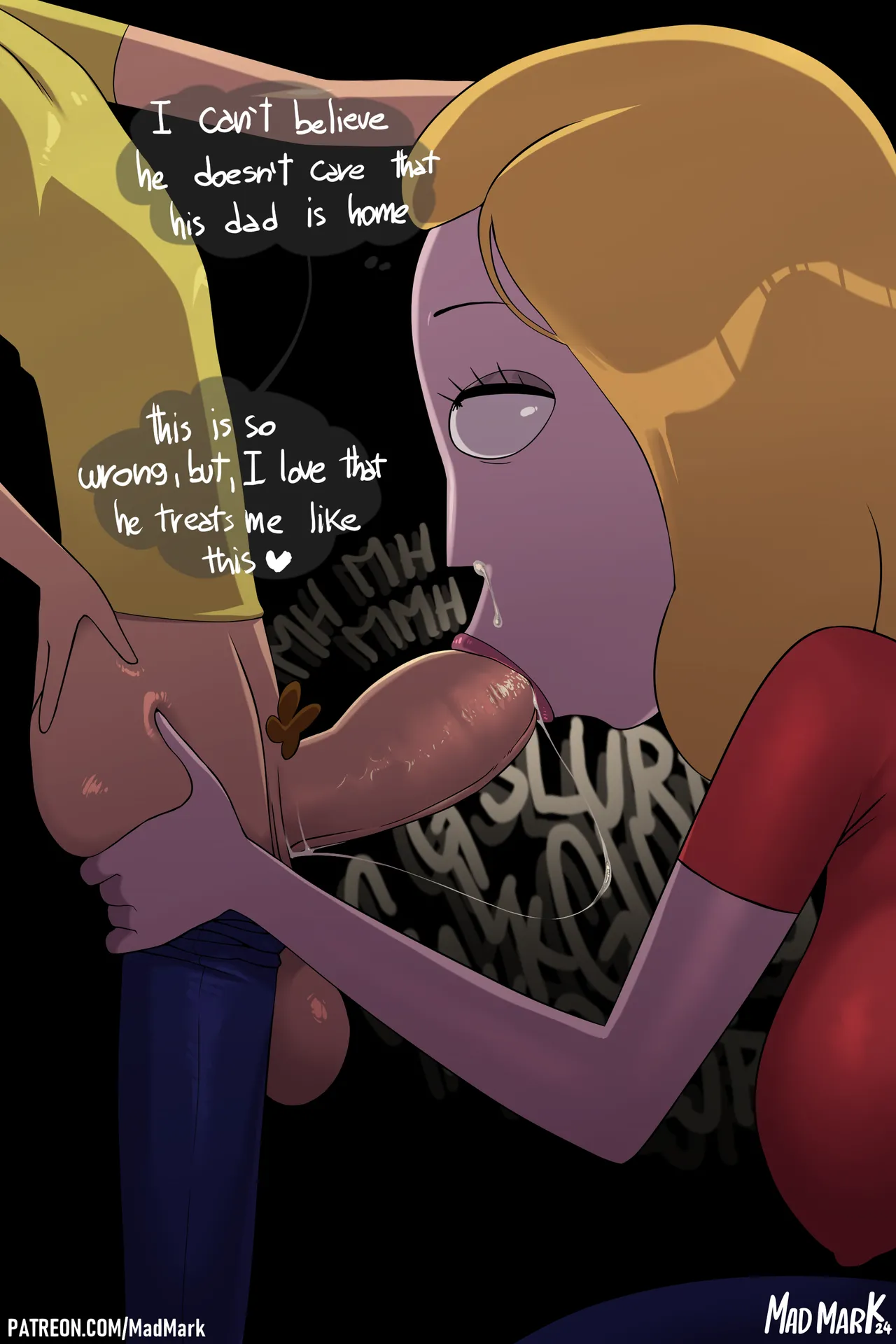 Beth & Morty porn comic picture 9
