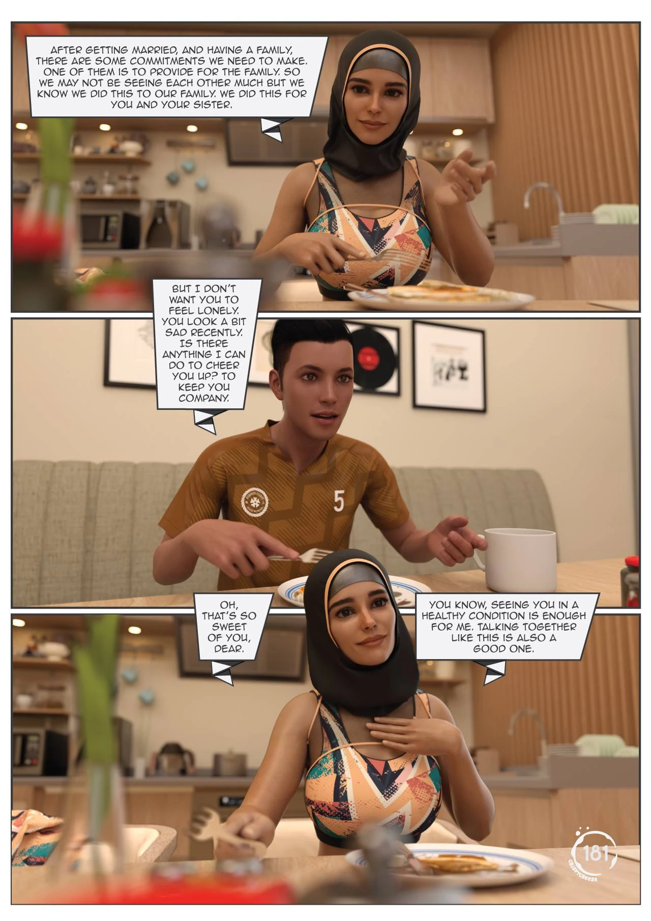 Between Affection and Intimacy 2 porn comic picture 97