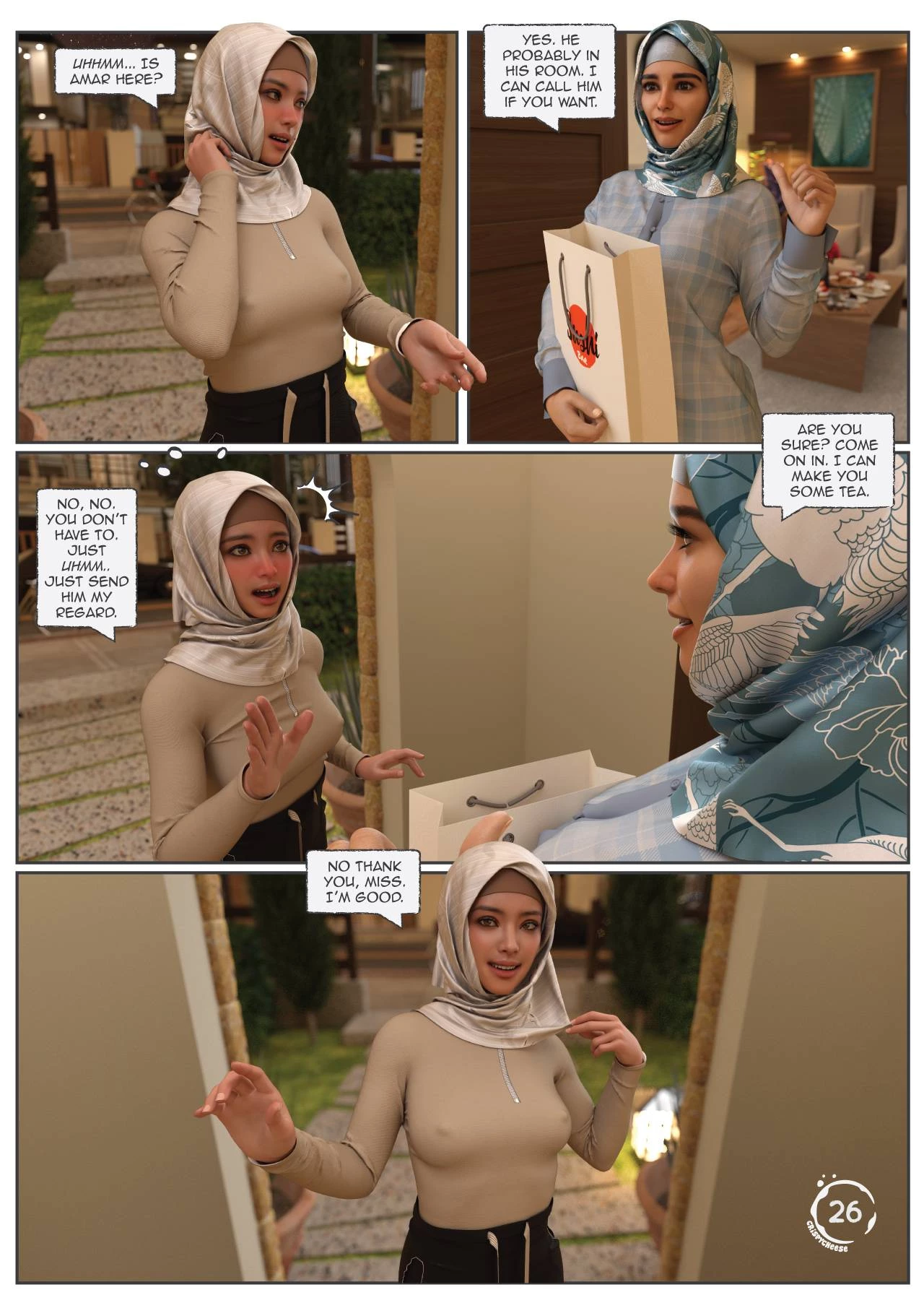 Between Affection and Intimacy porn comic picture 27