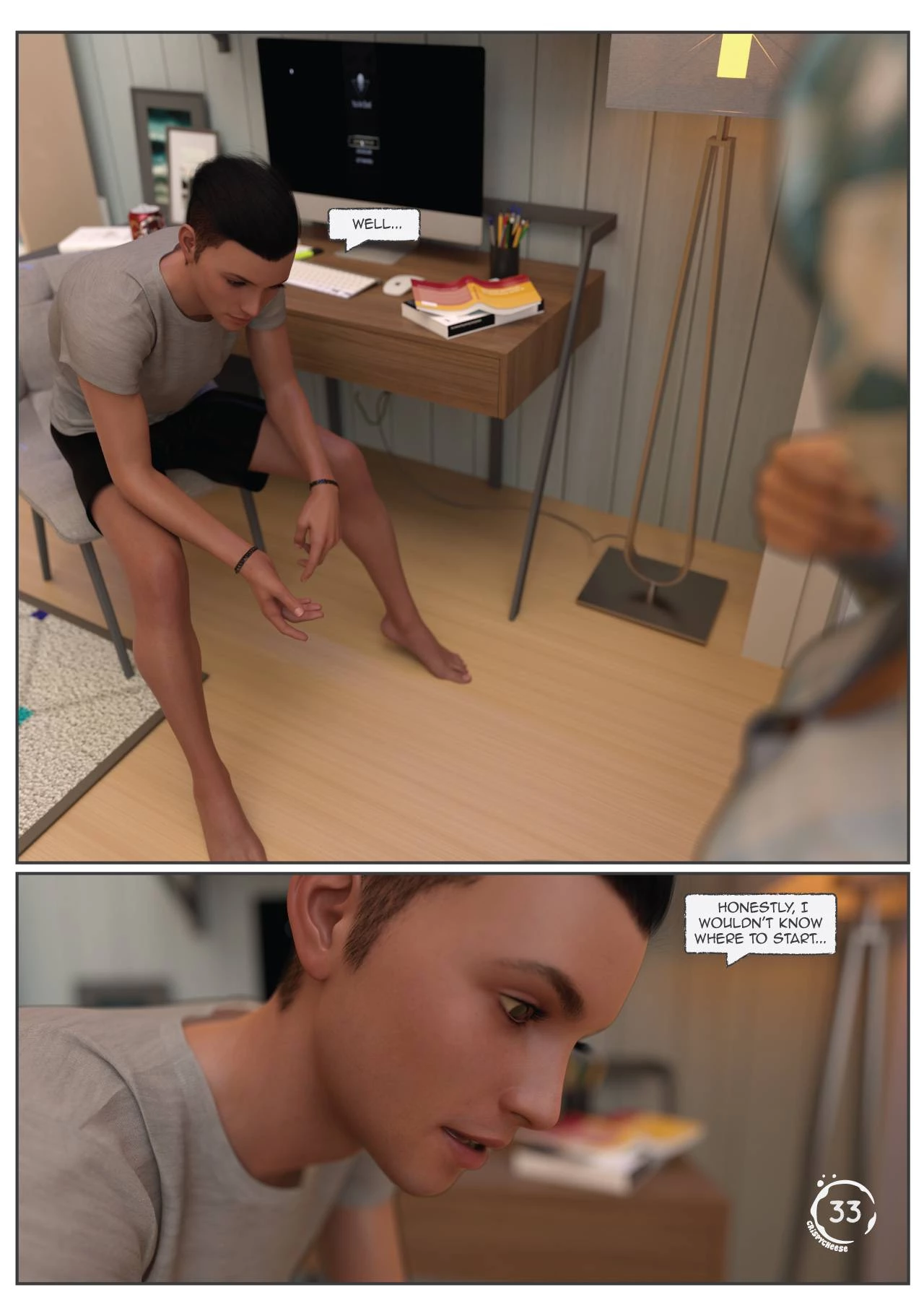 Between Affection and Intimacy porn comic picture 34