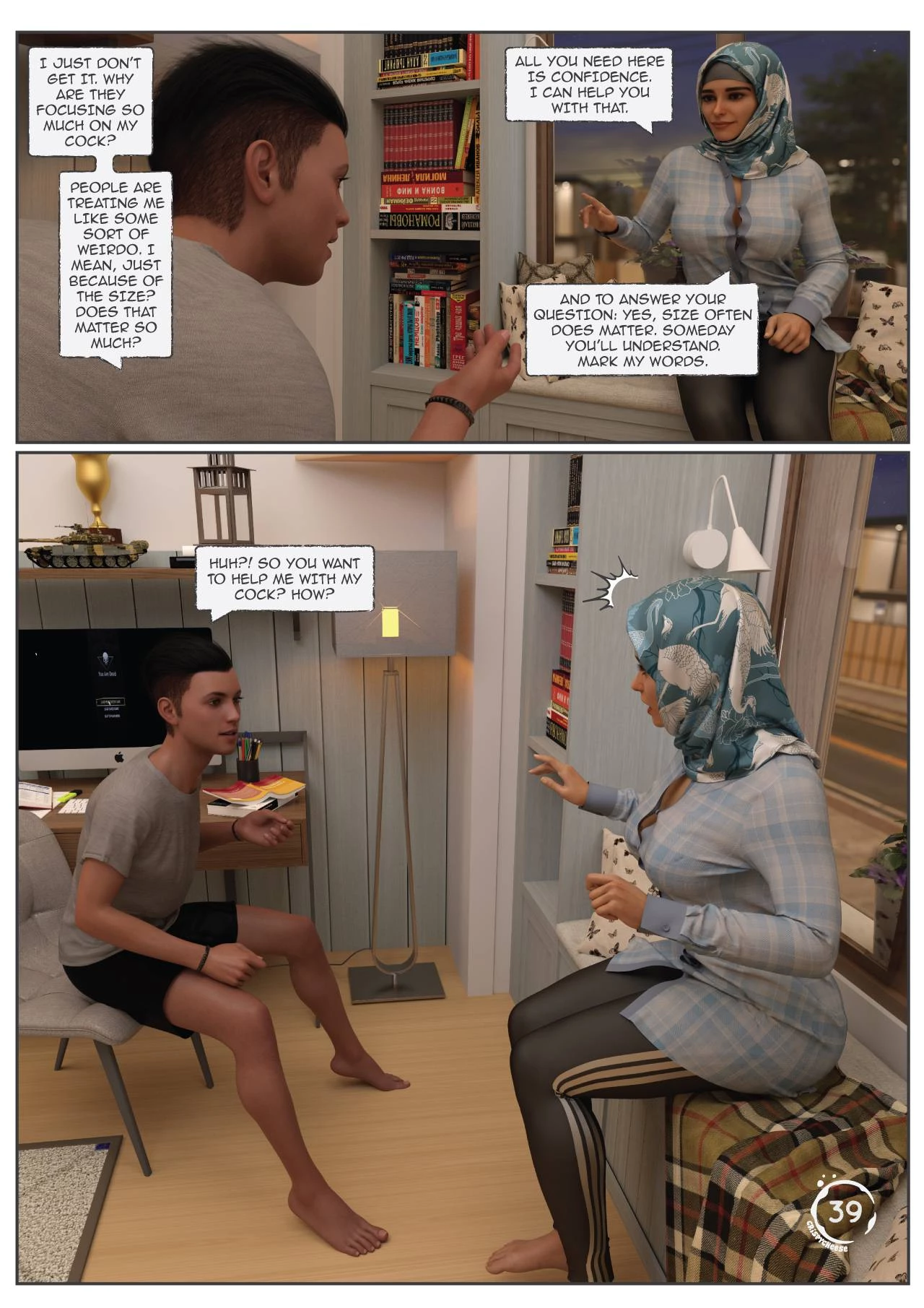 Between Affection and Intimacy porn comic picture 40