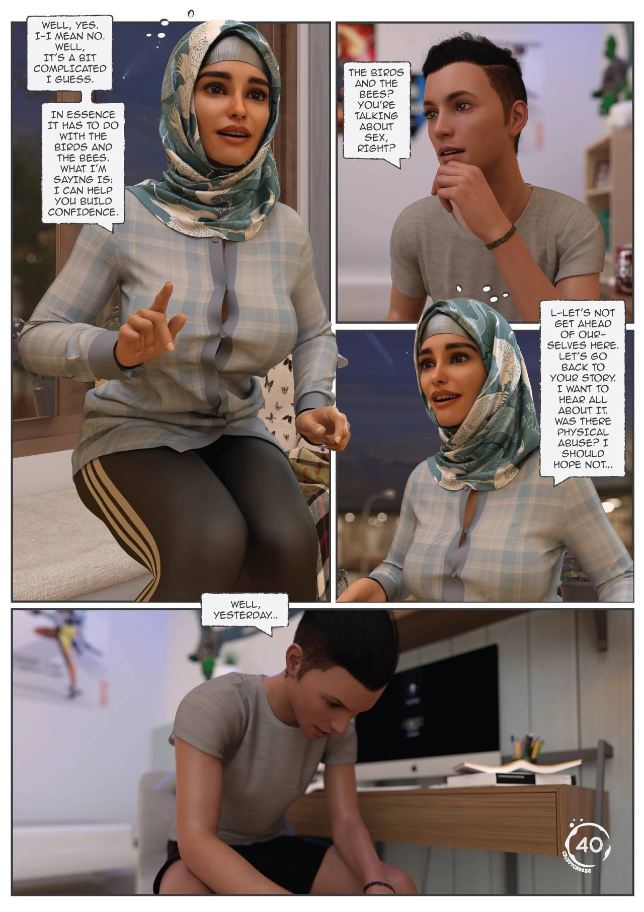 Between Affection and Intimacy porn comic picture 41