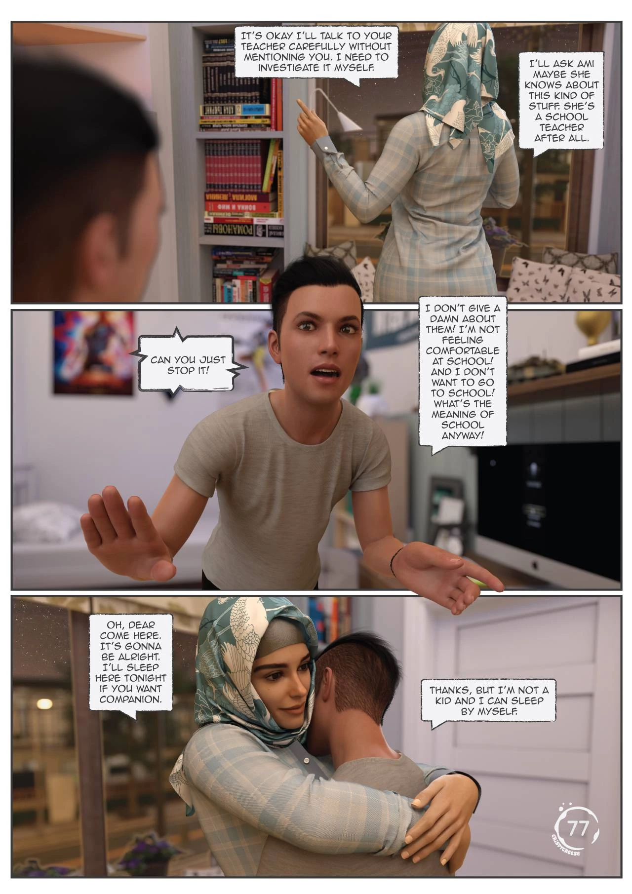 Between Affection and Intimacy porn comic picture 78