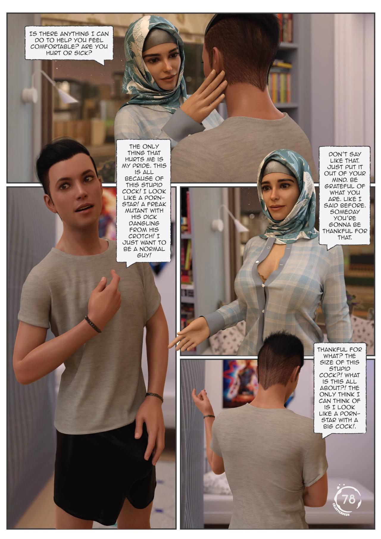 Between Affection and Intimacy porn comic picture 79