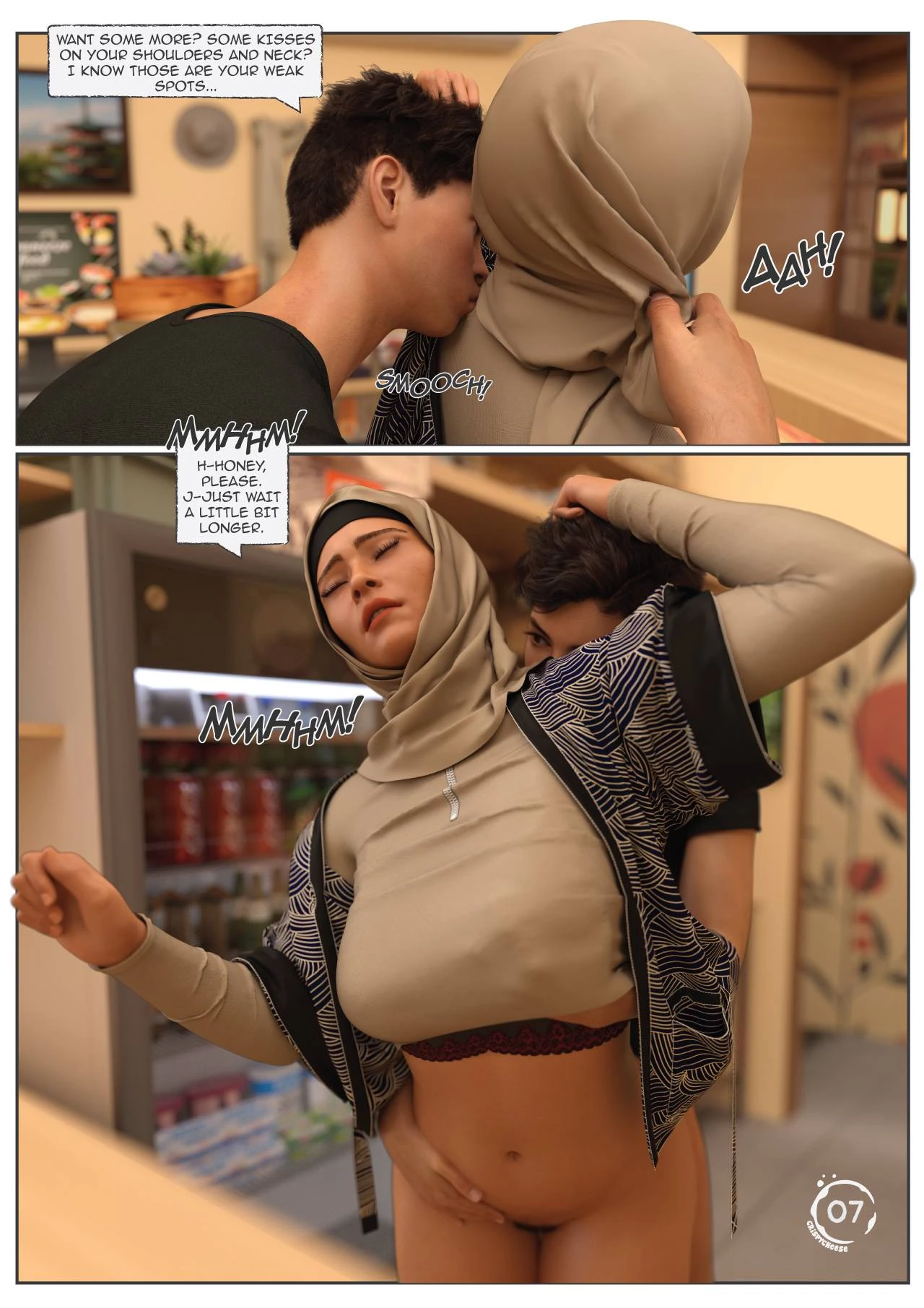 Between Affection and Intimacy porn comic picture 8