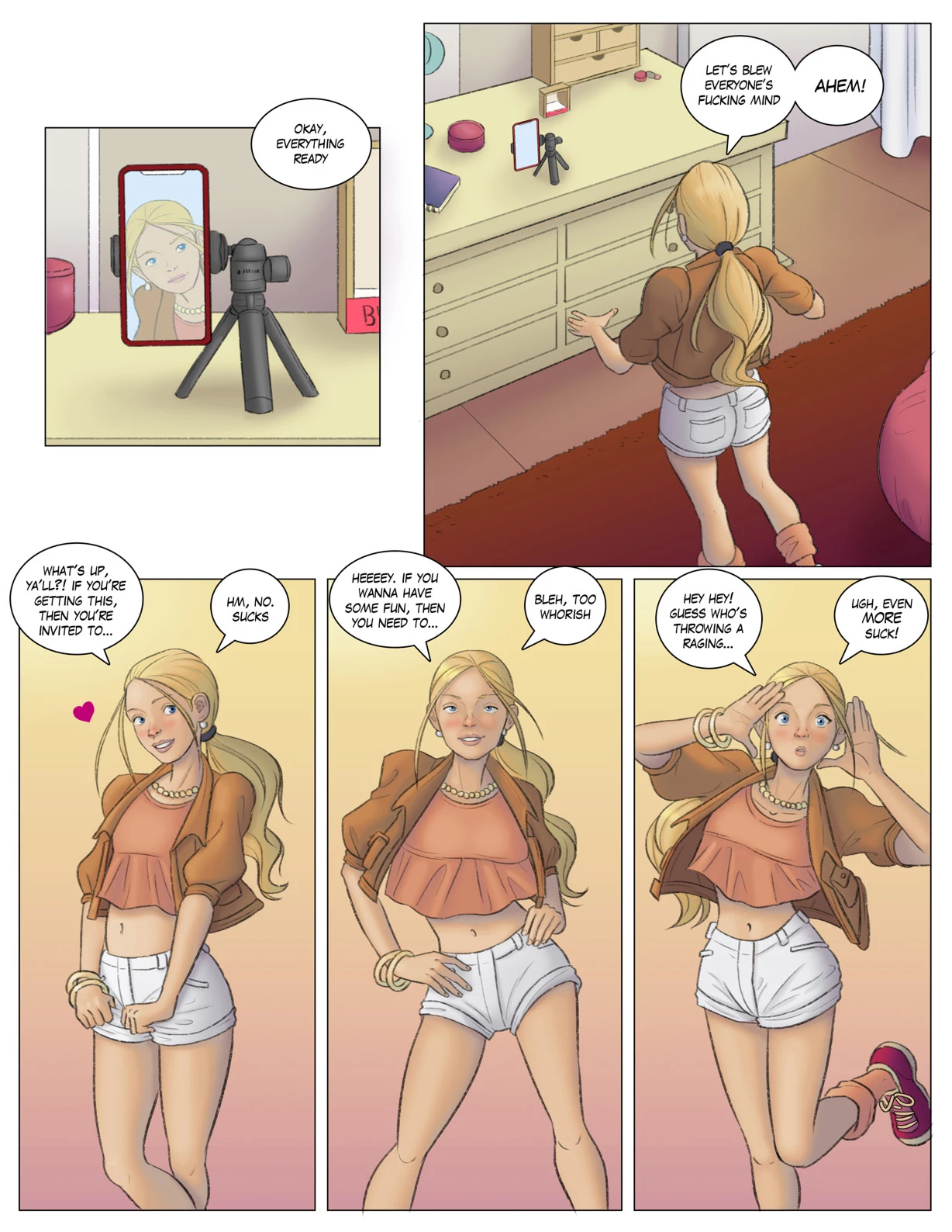 Beverly Brat porn comic picture 3