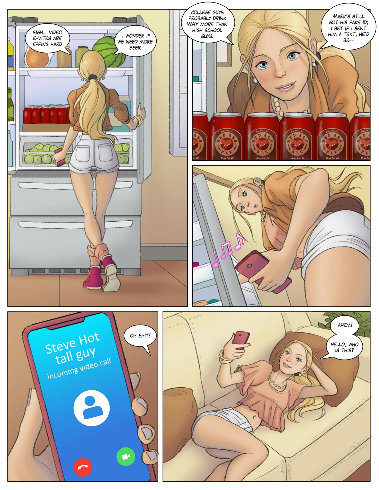 Beverly Brat porn comic picture 4