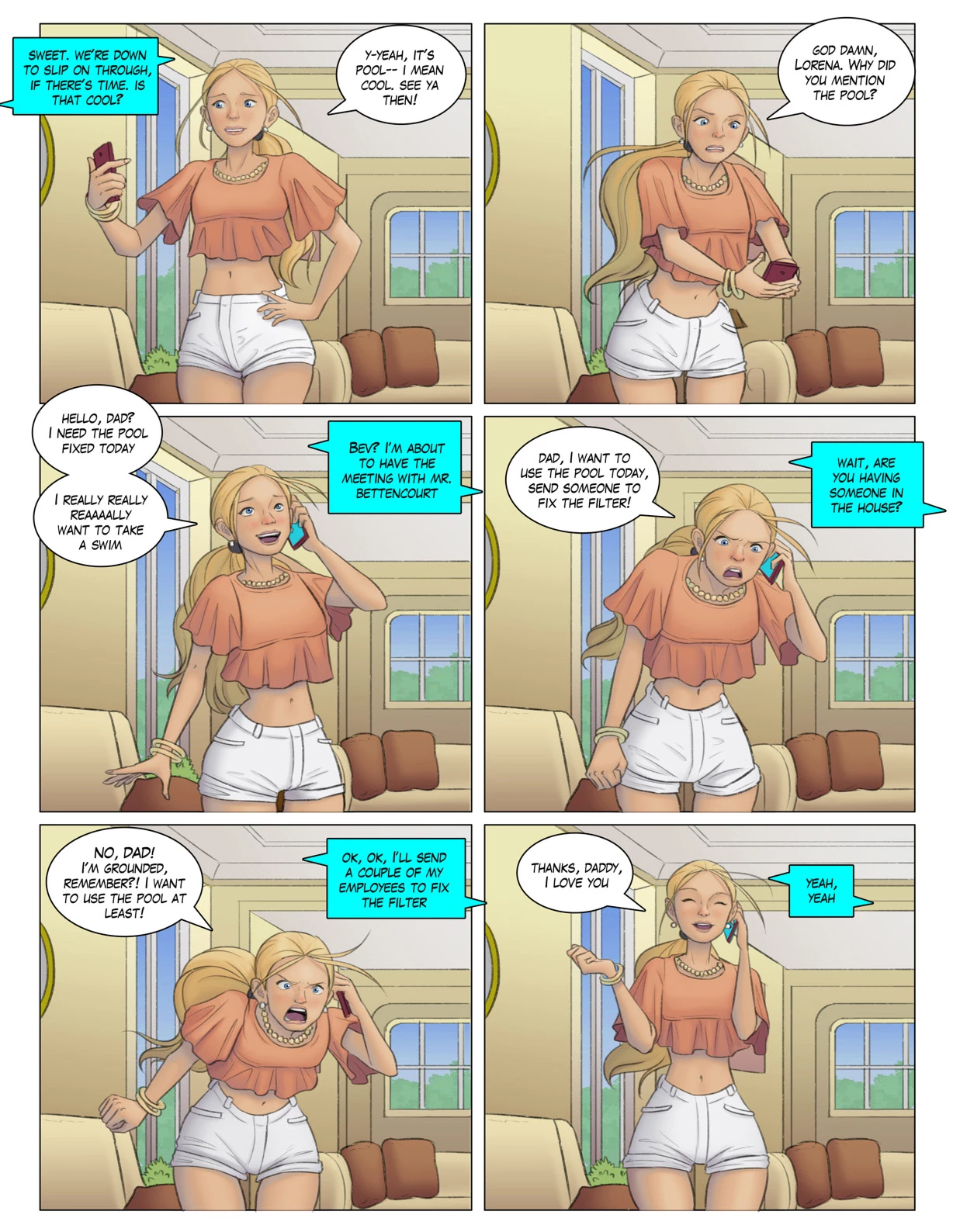 Beverly Brat porn comic picture 6