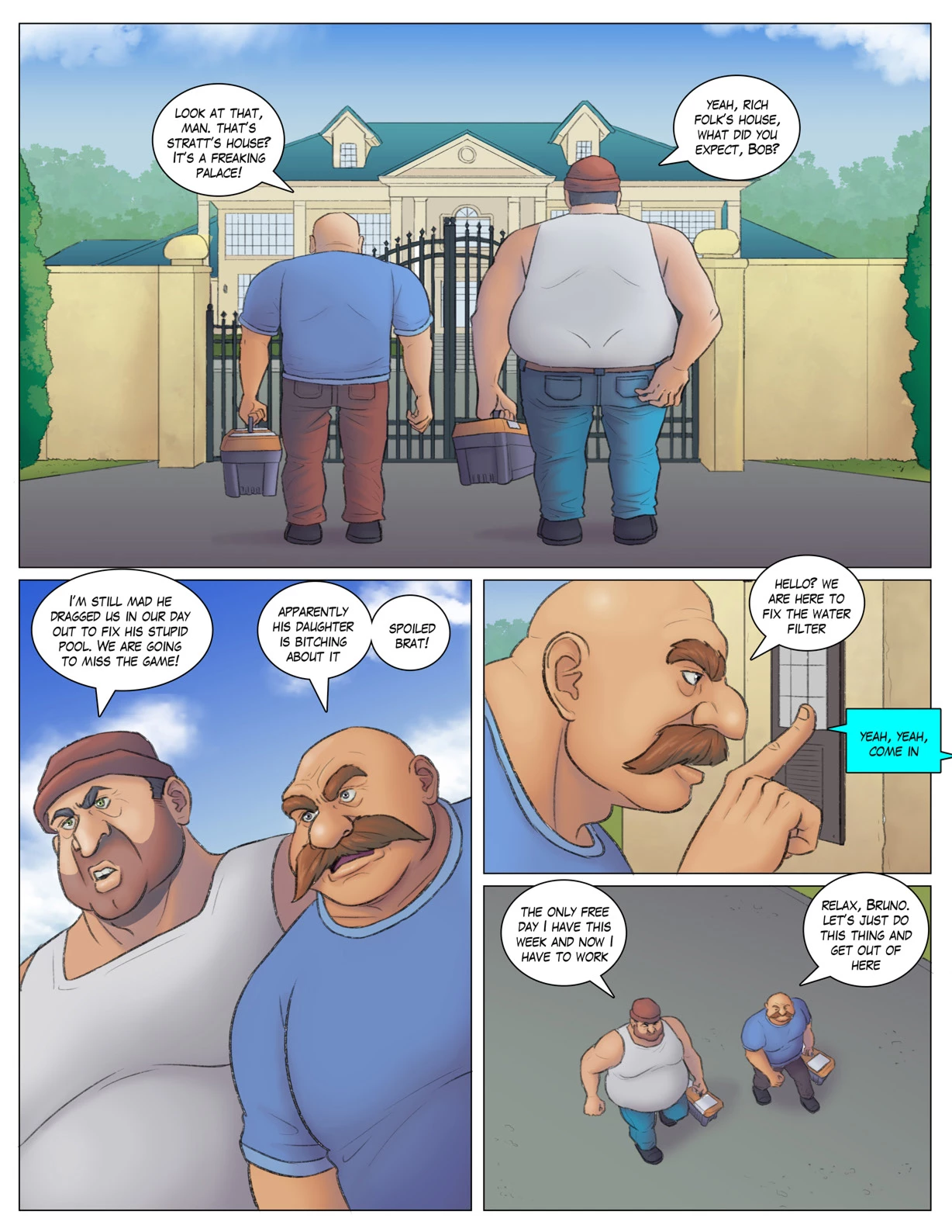 Beverly Brat porn comic picture 7