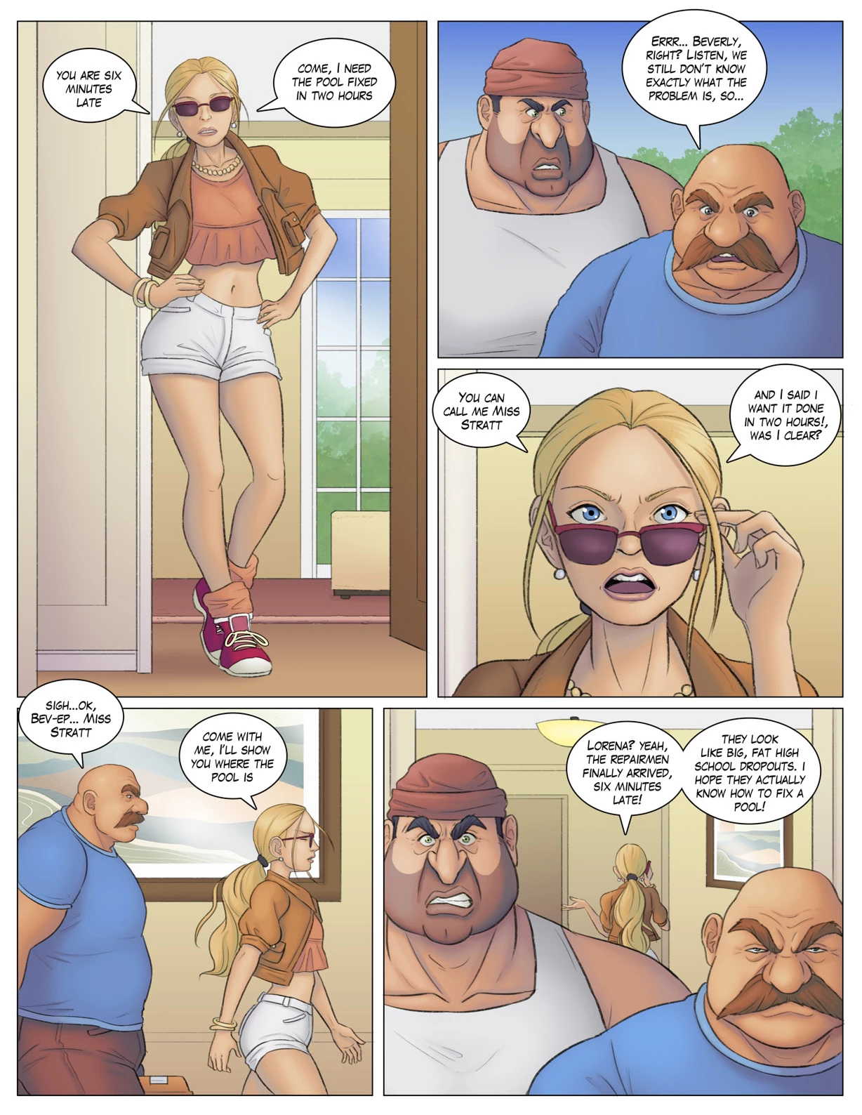 Beverly Brat porn comic picture 8