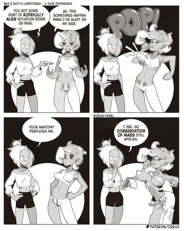 Bex & Keit's Lewdtober porn comic picture 1