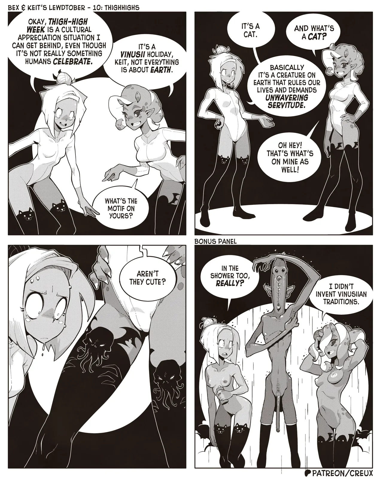 Bex & Keit's Lewdtober porn comic picture 10