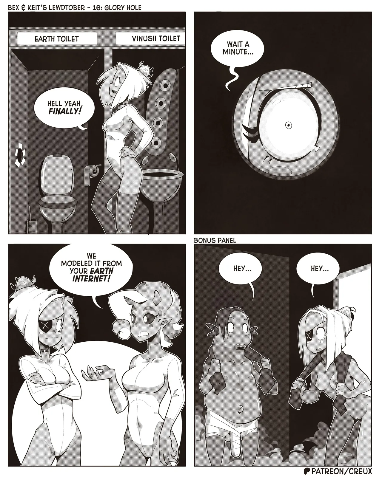 Bex & Keit's Lewdtober porn comic picture 16