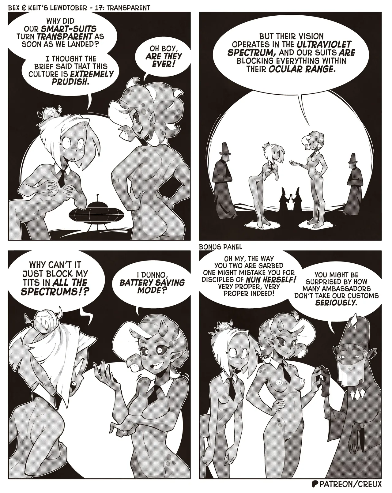 Bex & Keit's Lewdtober porn comic picture 17