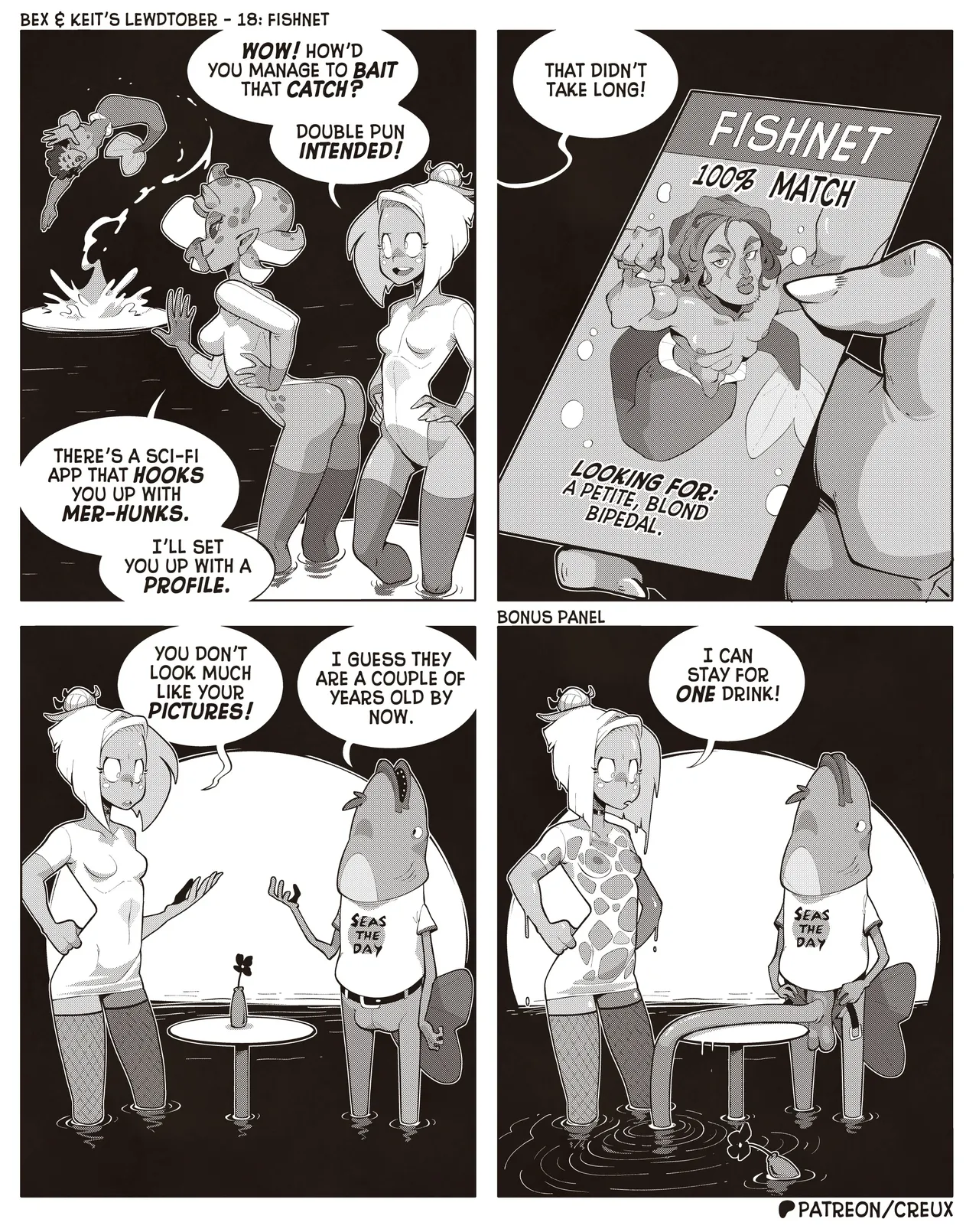 Bex & Keit's Lewdtober porn comic picture 18