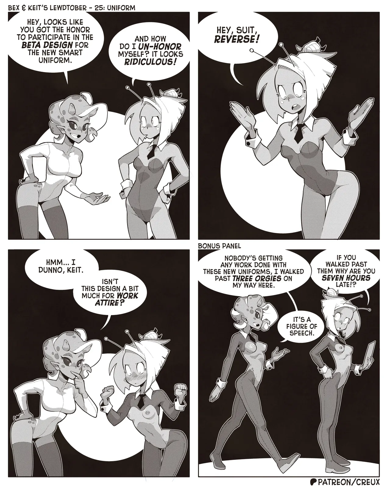 Bex & Keit's Lewdtober porn comic picture 25